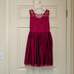 Girls Sparkling Tulle Dress.Size 10.